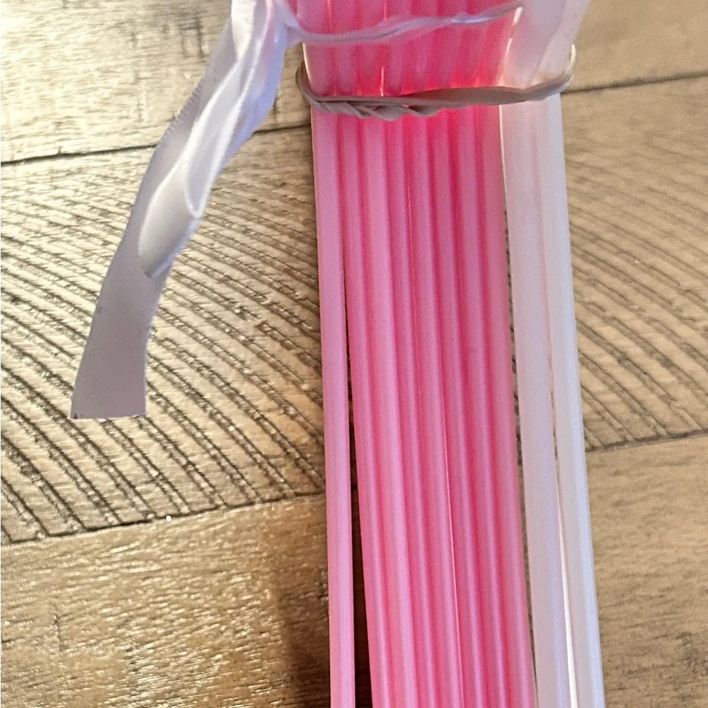 Set of 10 Infant/Child Hangers! 8 pink 2 white!